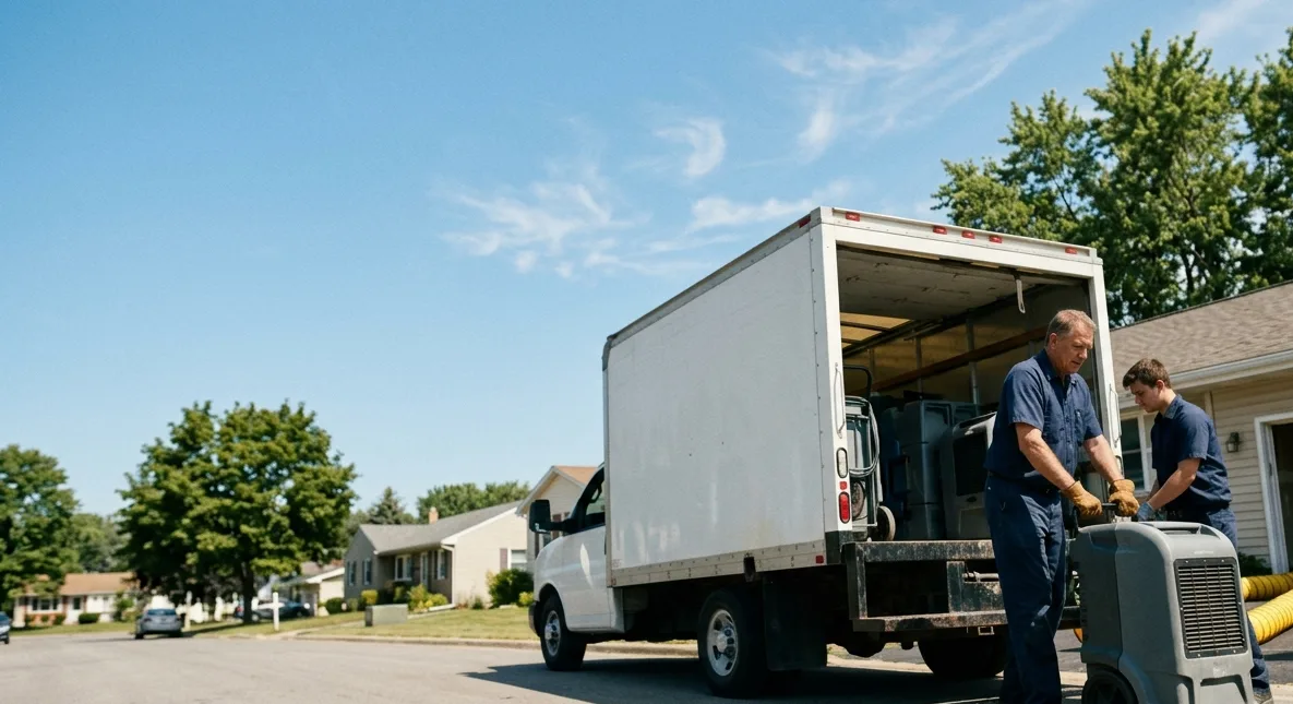 Water Damage Cleanup in Reedsville, OH near me